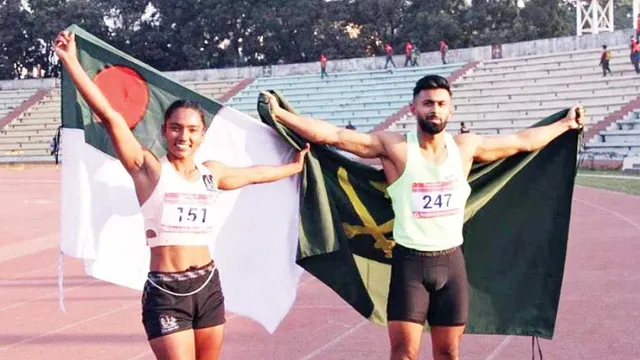 দ্রুততম মানব ইমরানুর মানবী শিরিন আক্তার