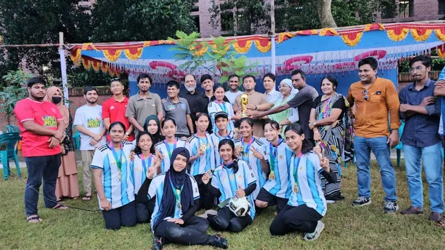 জাবিতে নারী শিক্ষার্থীদের জন্য পৃথক খেলার মাঠের উদ্বোধন