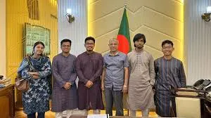 স্বরাষ্ট্র উপদেষ্টার সাথে ডাকসু নেতৃবৃন্দের সাক্ষাৎ