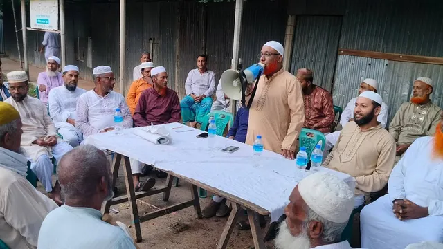 শ্রীপুরে জামায়াত মনোনীত এমপি প্রার্থীর উঠান বৈঠক