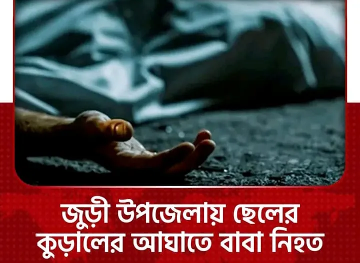 জুড়ীতে ছেলের কুড়ালের আঘাতে বাবার মৃত্যু