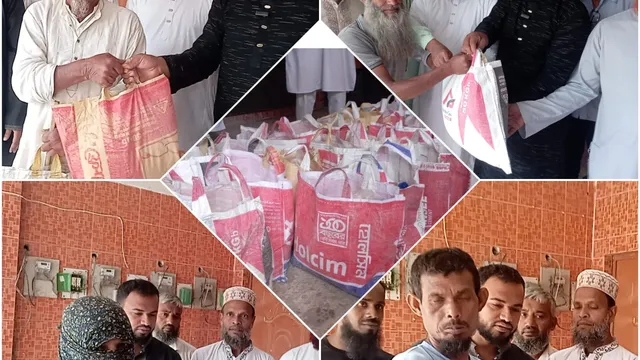 খোকসায় ৩ শো দরিদ্র পরিবারের মাঝে ঈদ উপহার ও নগদ সহায়তা বিতরণ