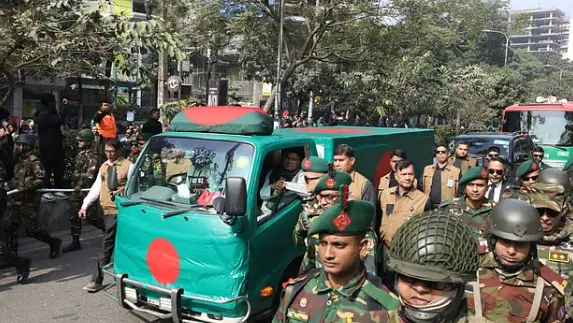 খালেদা জিয়ার মরদেহ মানিক মিয়া অ্যাভিনিউয়ে