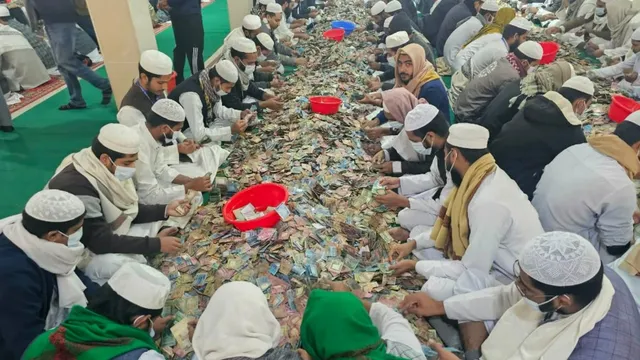 পাগলা মসজিদের দানবাক্সে পাওয়া গেল ১১ কোটি ৭৮ লাখ টাকা