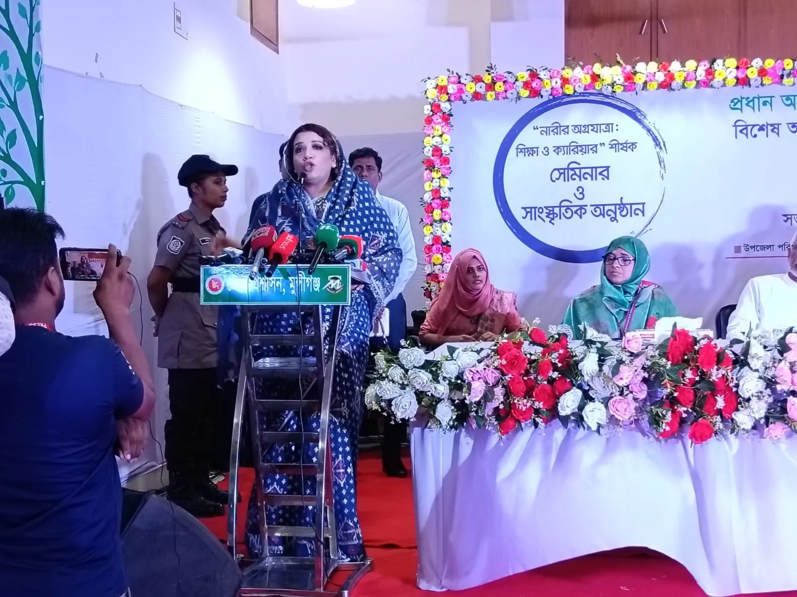 বিগত ফ্যাসিস্ট আমলের সকল অপরাধীকে দেশে ফিরিয়ে আনা হবে: মুন্সিগঞ্জে শামা ওবায়েদ