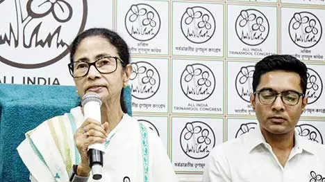 বাড়ি তল্লাশির পর ক্ষুব্ধ অভিষেক