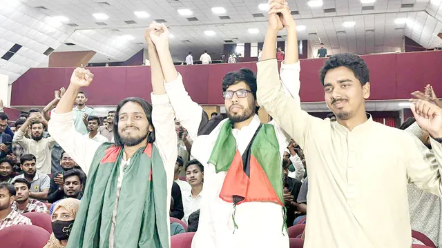 রাকসুতেও শিবিরের ভূমিধস বিজয় ভিপি মোস্তাকুর জিএস আম্মার
