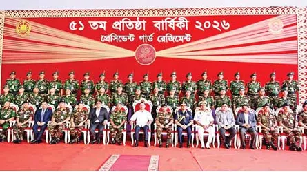 সশস্ত্রবাহিনী পেশাদারিত্ব বজায় রাখলে দেশের সার্বভৌমত্ব কখনই হুমকির মুখে পড়বে না ------- প্রধানমন্ত্রী