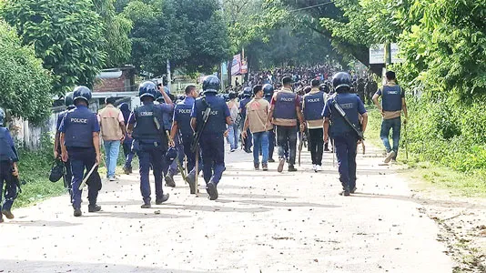 খাগড়াছড়ি ও গুইমারার পরিস্থিতি ছিল থমথমে অবরোধ শিথিল