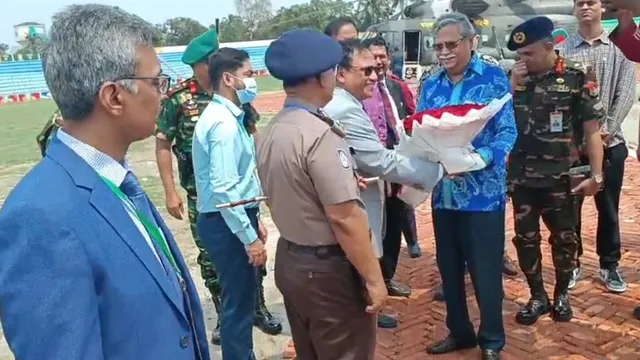 রাষ্ট্রপতি চারদিনের সফরে পাবনায় পৌঁছেছেন