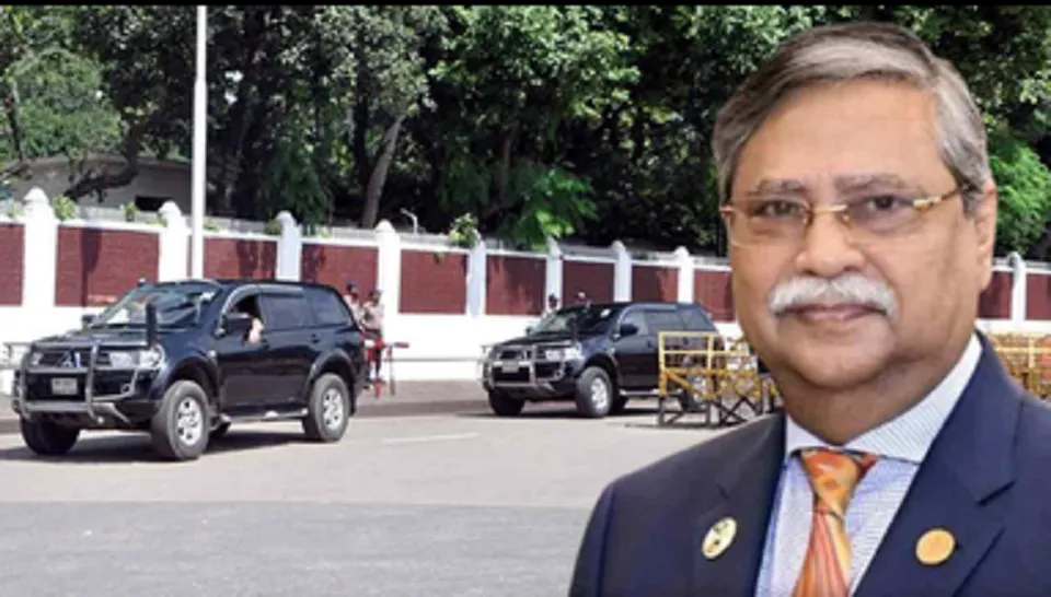 বঙ্গভবন ছাড়লেন মো. সাহাবুদ্দিন
