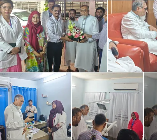 তেজগাঁও থানা স্বাস্থ্য কমপ্লেক্স পরিদর্শন করলেন এমপি সাইফুল আলম খান