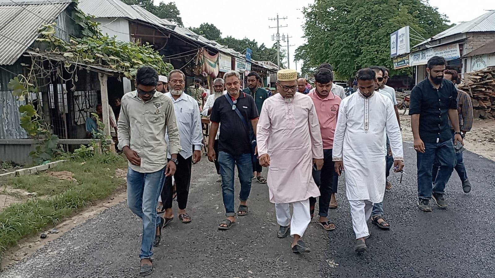 সরেজমিনে এমপি আফজাল হোসেন