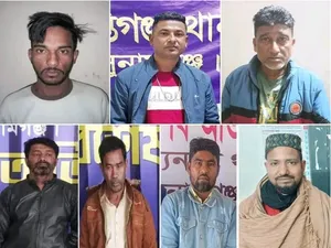 সুনামগঞ্জে গ্রেপ্তার ৭