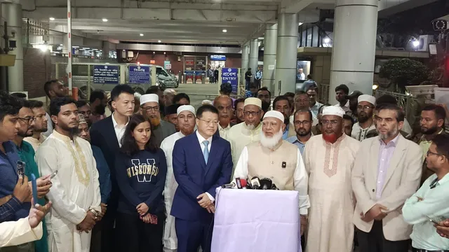 আমীরে জামায়াতের নেতৃত্বে  চীন সফরে প্রতিনিধিদল