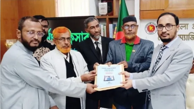 যশোর-৩ (সদর) আসনে জামায়াত প্রার্থী ভিপি আব্দুল কাদেরের পক্ষে মনোনয়নপত্র গ্রহণ