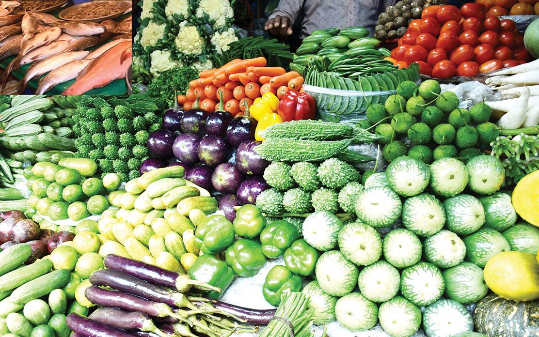 রাজধানীর বাজারে মুরগির দাম কিছুটা কমলেও মাছ ও সবজির দাম চড়া                                    -সংগ্রাম